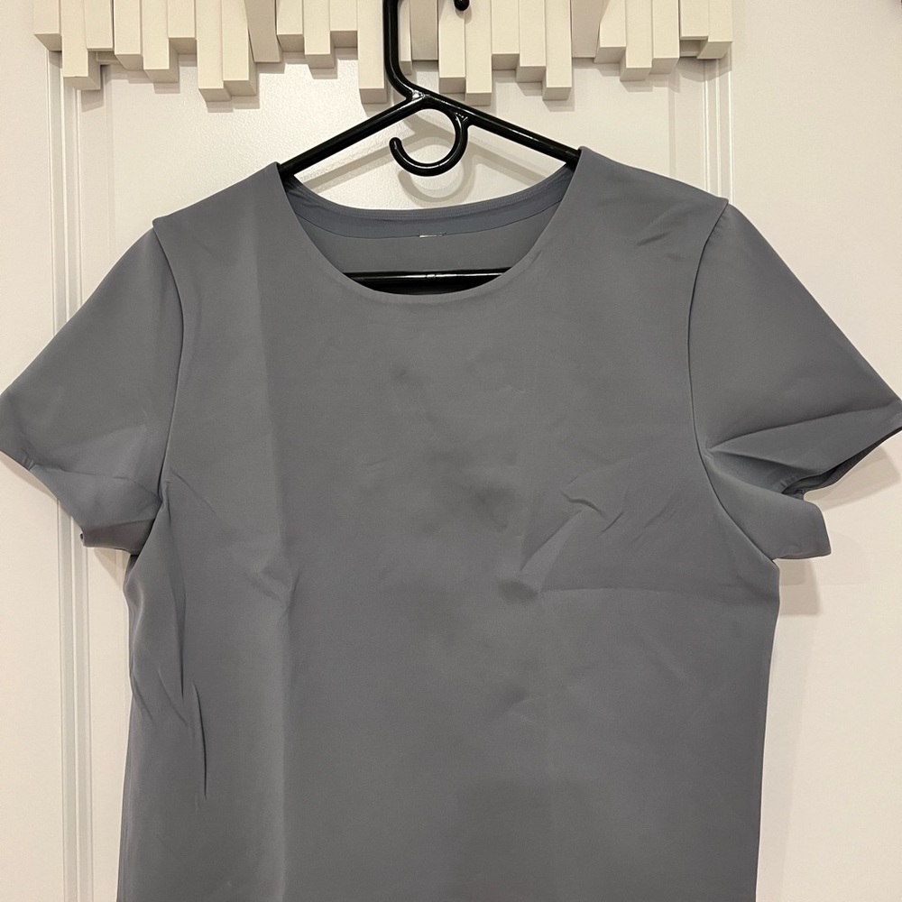 Lululemon Blue-Grey Structured Top